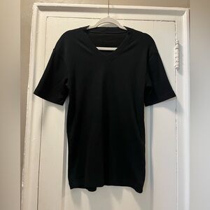 Dolce & Gabbana Ribbed V-Neck Tee